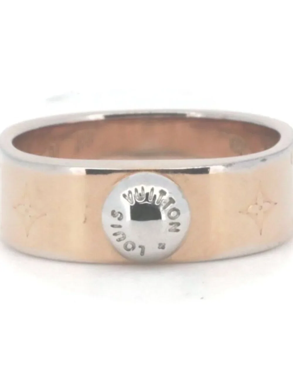 Louis Vuitton Nanogram S Ring Size 9.5 - Picture 1 of 6